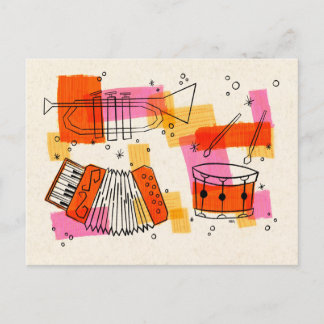 Cartão Postal Música Mod