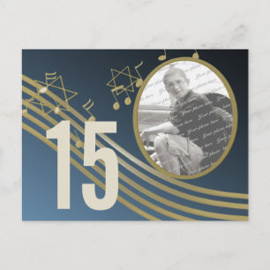 Cartão Postal Música no número da tabela de fotos de ar