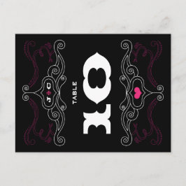Cartão Postal Música Roll 'n', Rosa e Black Rock, Pensava Casame