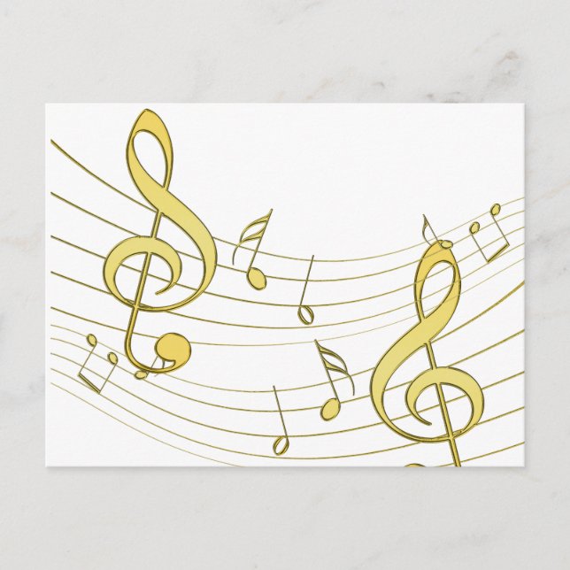 Cartão Postal Musical (Frente)
