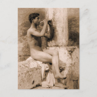 Cartão Postal Musical Boy