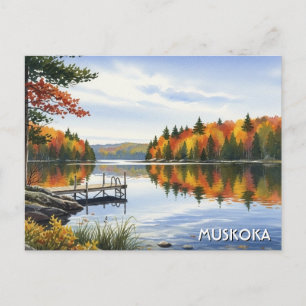 Cartão Postal Muskoka Ontário Canadá