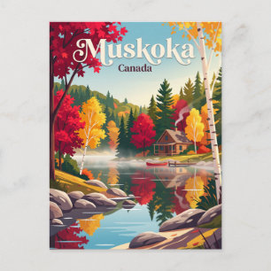 Cartão Postal Muskoka, Ontário, Canadá