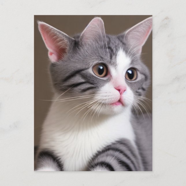 Cartão Postal Mutant Kitten (Frente)