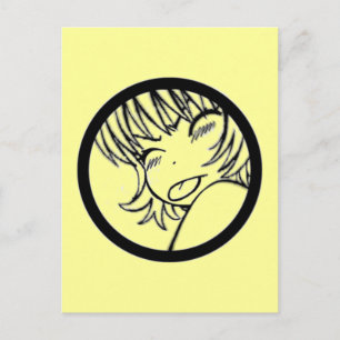 Cartão Postal muuhh - anime fofo - kawaii >_<