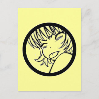 Cartão Postal muuhh - anime fofo - kawaii >_<