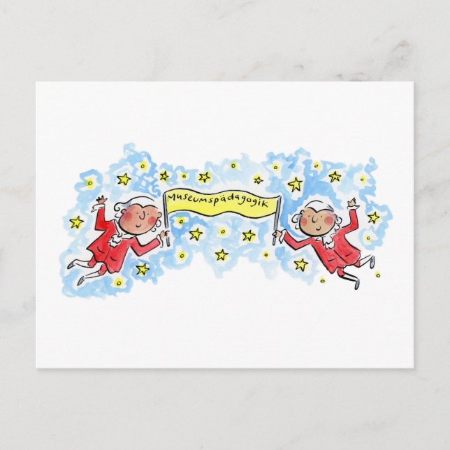 Cartão Postal Muumspädagogik (Frente)