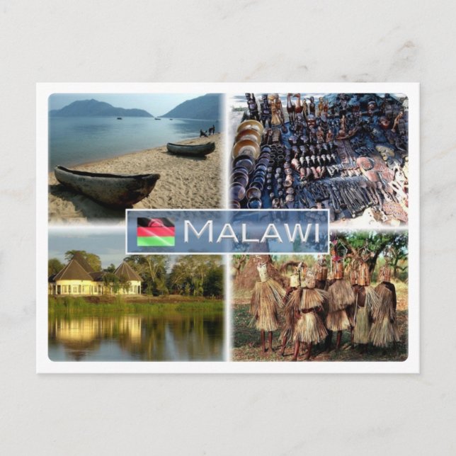 Cartão Postal MW Malawi - (Frente)