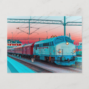 Cartão Postal MX 1009 em Kalmar C, suecia sul