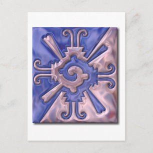 Cartão Postal Myan Hunab Ku-glass