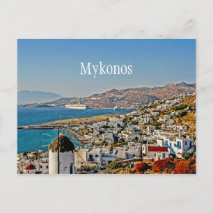 Cartão Postal Mykonos