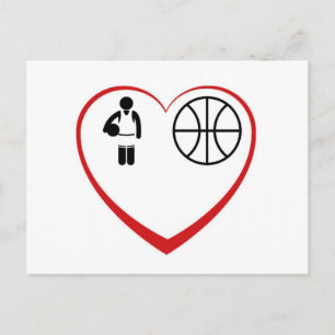 Cartão Postal MyLove: Basquete