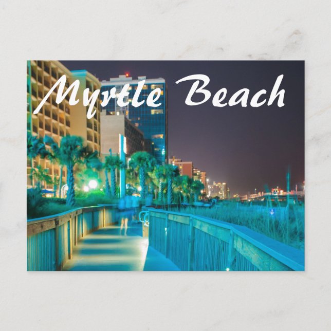 Cartão Postal Myrtle Beach (Frente)