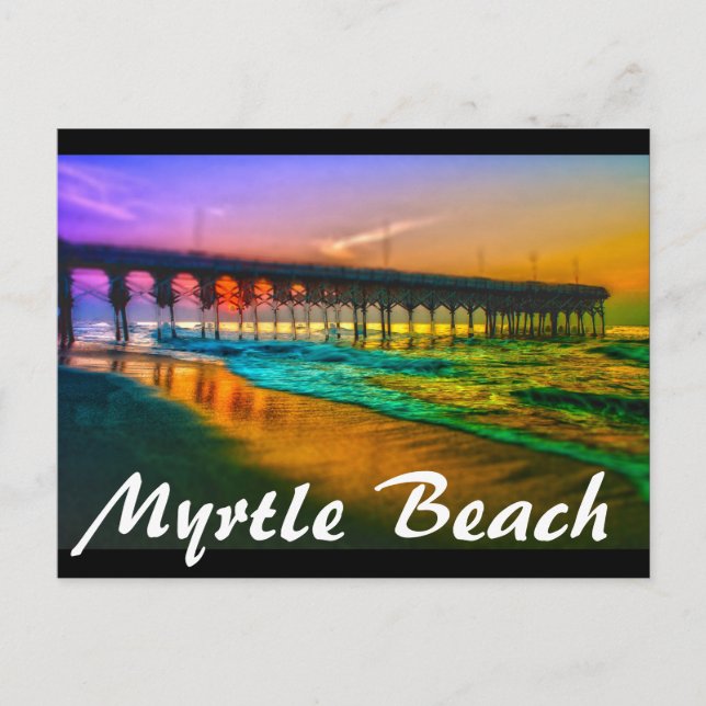 Cartão Postal Myrtle Beach (Frente)