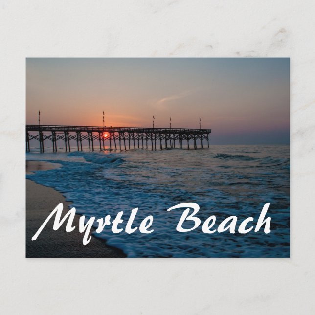 Cartão Postal Myrtle Beach (Frente)