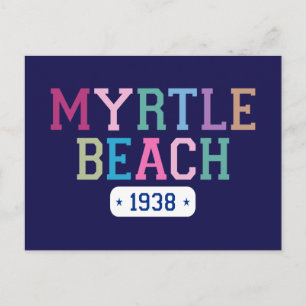 Cartão Postal Myrtle Beach 1938