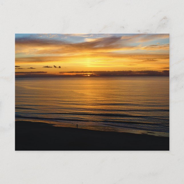 Cartão Postal Myrtle Beach, SC Sunrise Postcard (Frente)