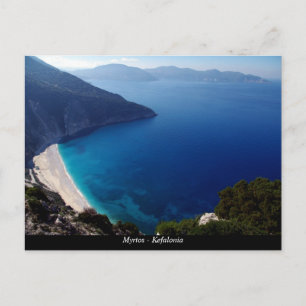 Cartão Postal Myrtos - Kefalonia