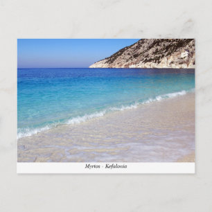 Cartão Postal Myrtos - Kefalonia