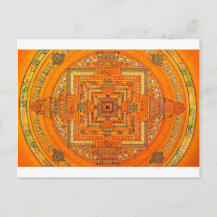 CARTÃO POSTAL MYSTIC GLOW MANDALA