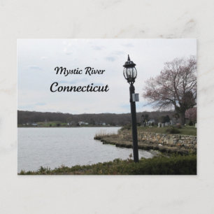 Cartão Postal Mystic River, Connecticut