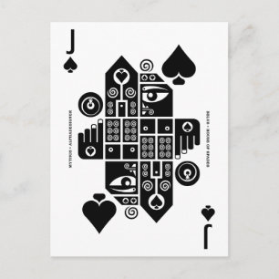 Cartão Postal Mythos Belus Jack of Spades