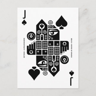 Cartão Postal Mythos Belus Jack of Spades