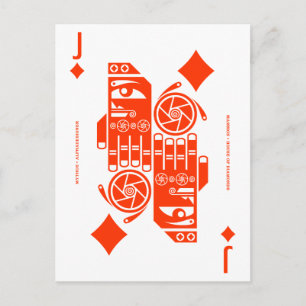 Cartão Postal Mythos Mammon Jack de Ouros