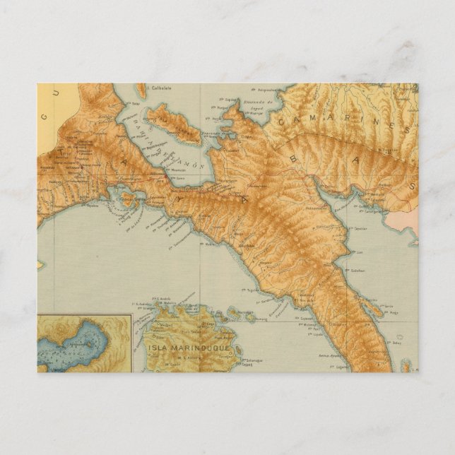 Cartão Postal Nº 10 Luzon (Frente)