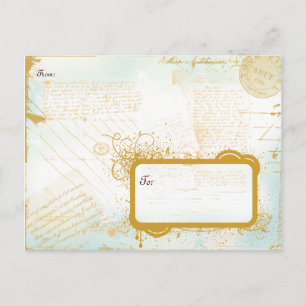 Cartão postal nº 1 das Lettres de Paris