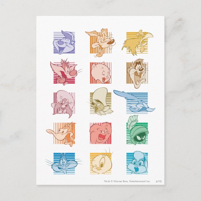 Cartão Postal Nº 5 da operação de fotos do LOONEY TUNES™ (Frente)