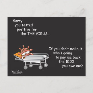 Cartão postal nº 7 na série CORONA de Dan Youra