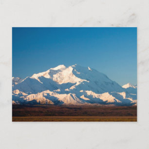 Cartão Postal N.A., EUA, Alasca. Monte McKinley no Denali