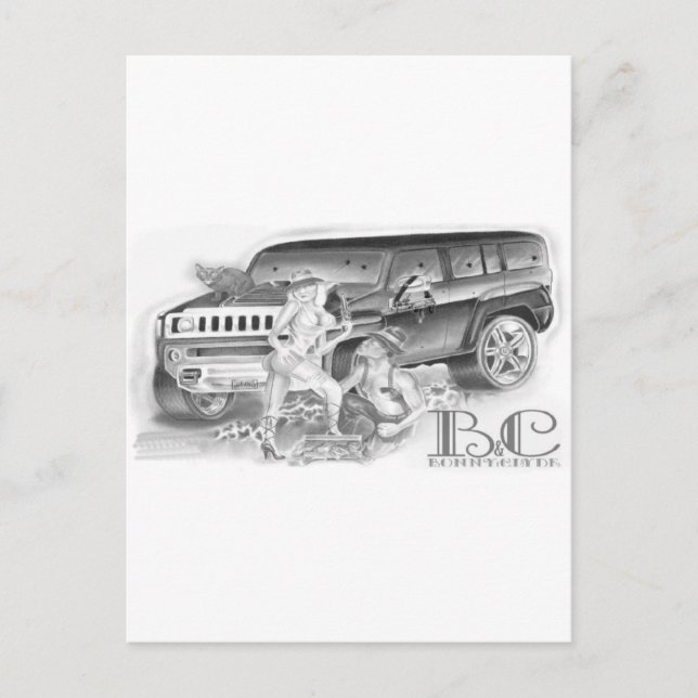 Cartão Postal N bonito Clyde (Frente)