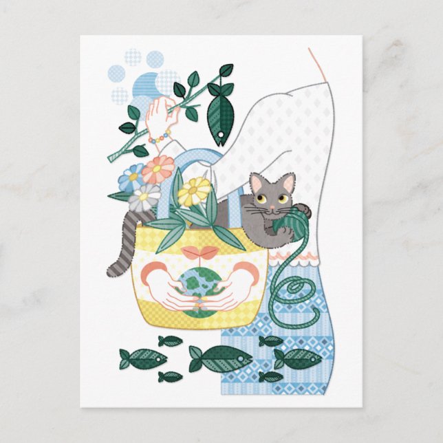 CARTÃO POSTAL N ・ ECOBAG (Frente)