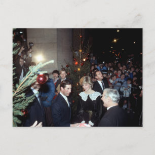 Cartão Postal N.o 12 TRH Príncipe e Princesa de Gales Mancheste