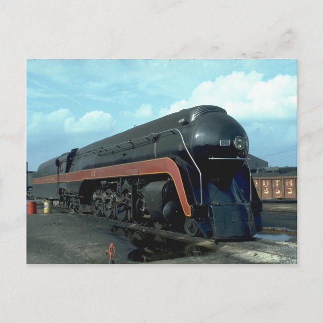 CARTÃO POSTAL N&W 4-8-4 (Frente)