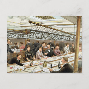 Cartão Postal Na Baía, Tempo Jante - Uma Inundação No Oceano Oci