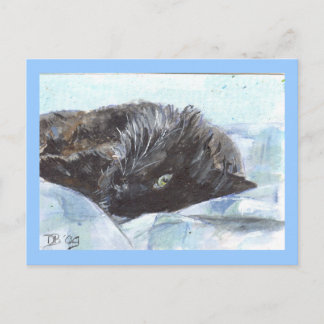 Cartão Postal Na cama