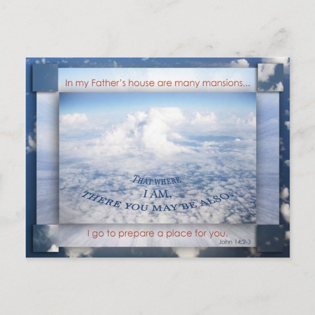 Cartão Postal Na casa do meu pai (Frente)