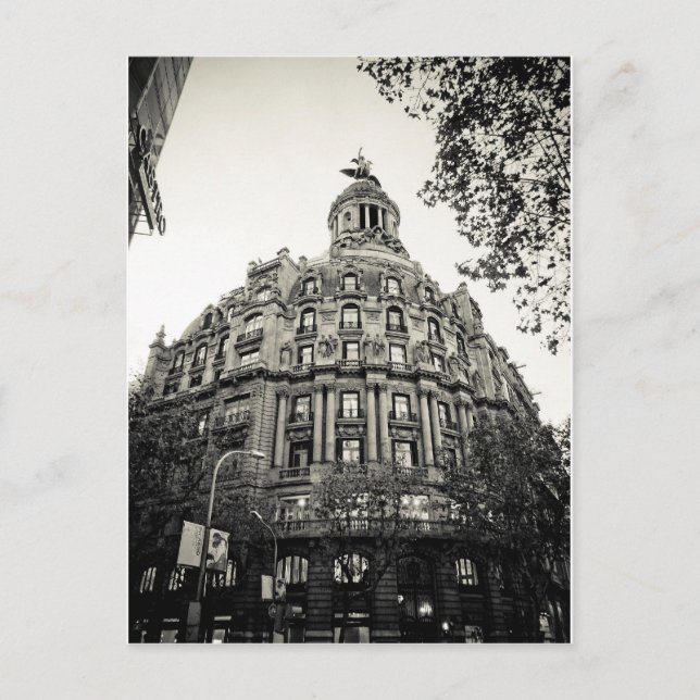 Cartão Postal Na Espanha (Frente)