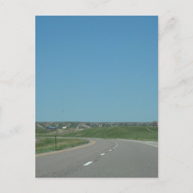 Cartão Postal Na estrada (Frente)