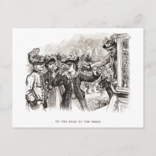Cartão Postal Na Estrada Para O Derby