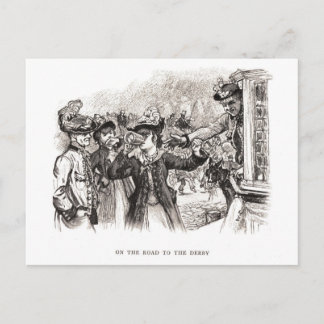 Cartão Postal Na Estrada Para O Derby