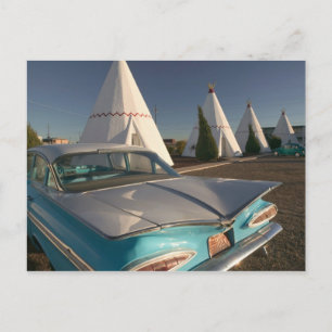 Cartão Postal NA, EUA, Arizona, Holbrook Route 66, Wigwam 2