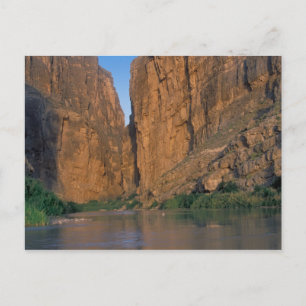 Cartão Postal NA, EUA, Texas, Parque Nacional Big Bend. Rio