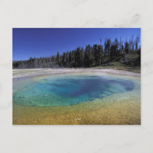 Cartão Postal NA, EUA, Wyoming, Parque Nacional Yellowstone. 2