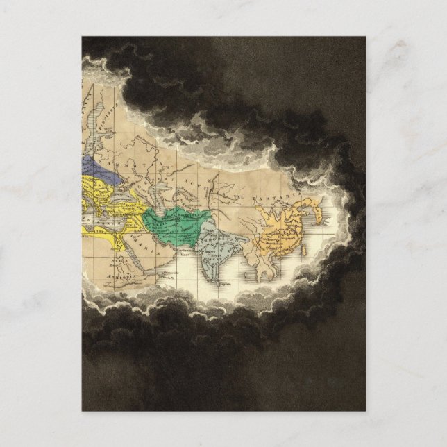 Cartão Postal Na morte de Constantine 337 AD (Frente)