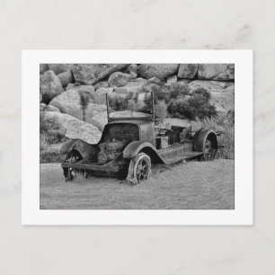 Cartão Postal " Na Necessidade De Uma Linha - Curto DOF Black & 