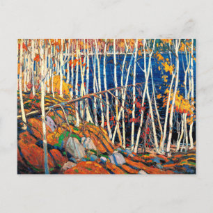 Cartão Postal Na Northland, belas artes por Tom Thomson,